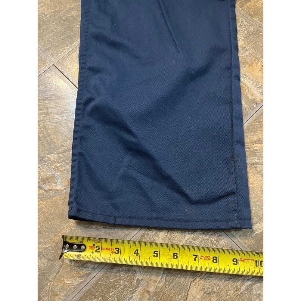 Dickies Coverall Mens 44 Navy Blue Workwear Utility Jumpsuit Long Sleeve - Picture 6 of 10